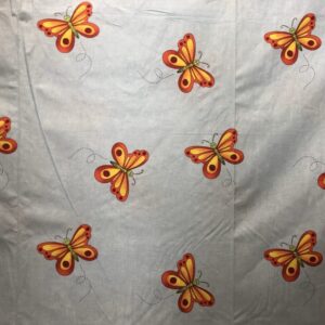Παιδική μαξιλαροθήκη ύπνου σιέλ με πεταλούδες