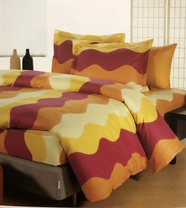 Μαξιλαροθήκη ύπνου με κυματιστές πολύχρωμες λωρίδες