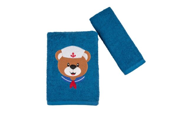 Παιδικό σετ πετσέτες Navy Bear