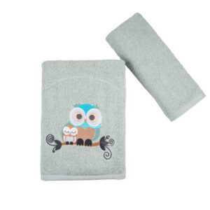 Παιδικό σετ πετσέτες Owls