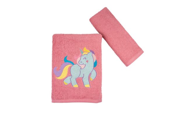 Παιδικό σετ πετσέτες Unicorn